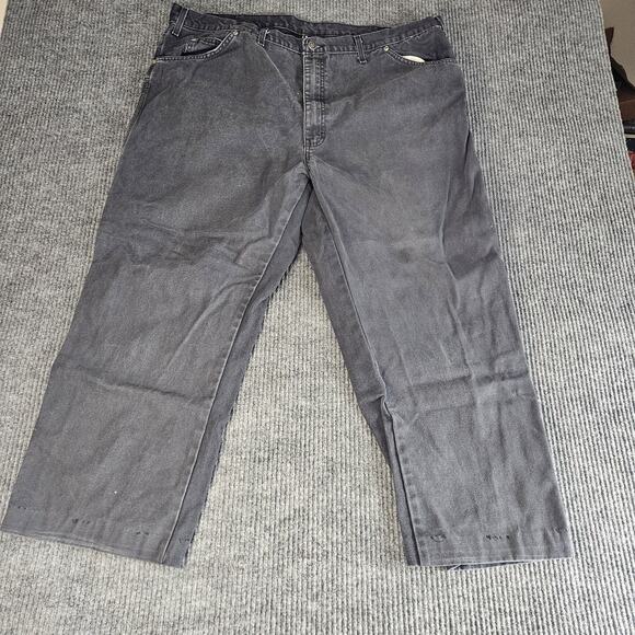 Dickies Other - Dickies‎ Carpenter Pants Mens 44 x 30 Gray Denim Workwear Utility Pocket Hammer